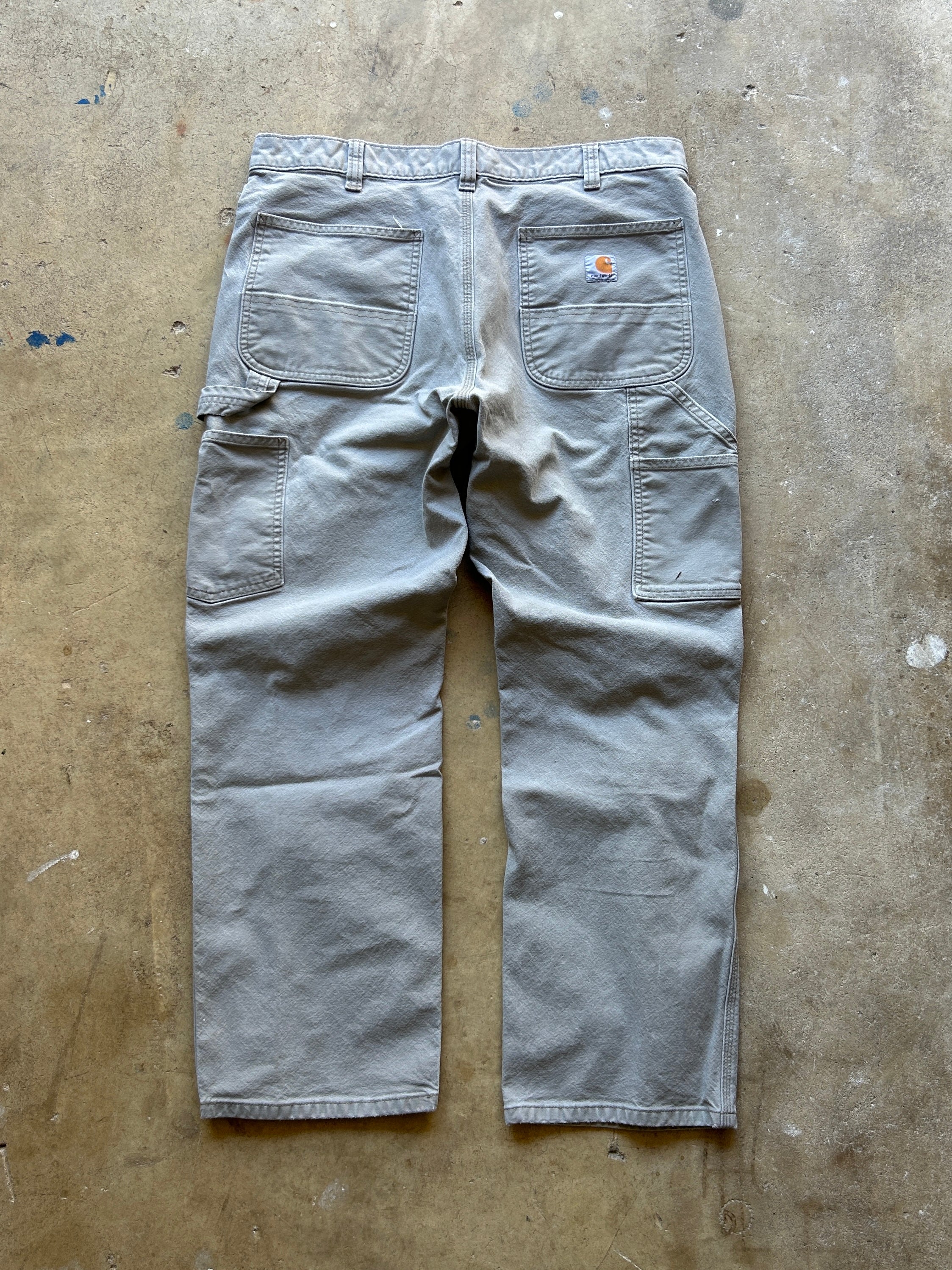 Vintage Grey Carhartt Carpenter Pants - 36