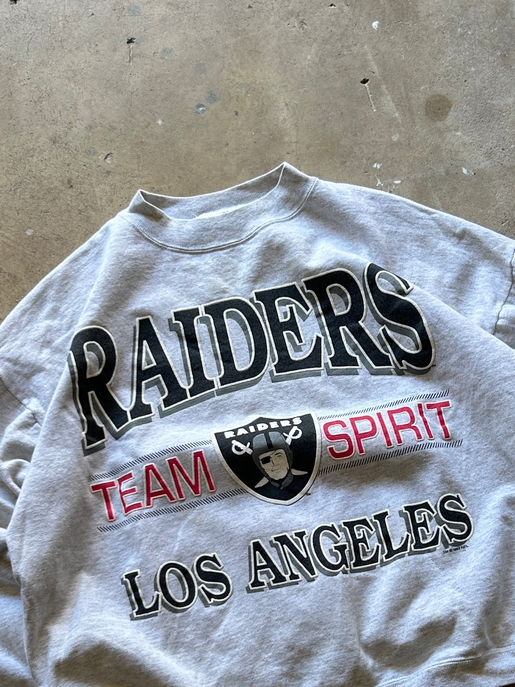 Vintage Los Angeles Raiders Crew - XL