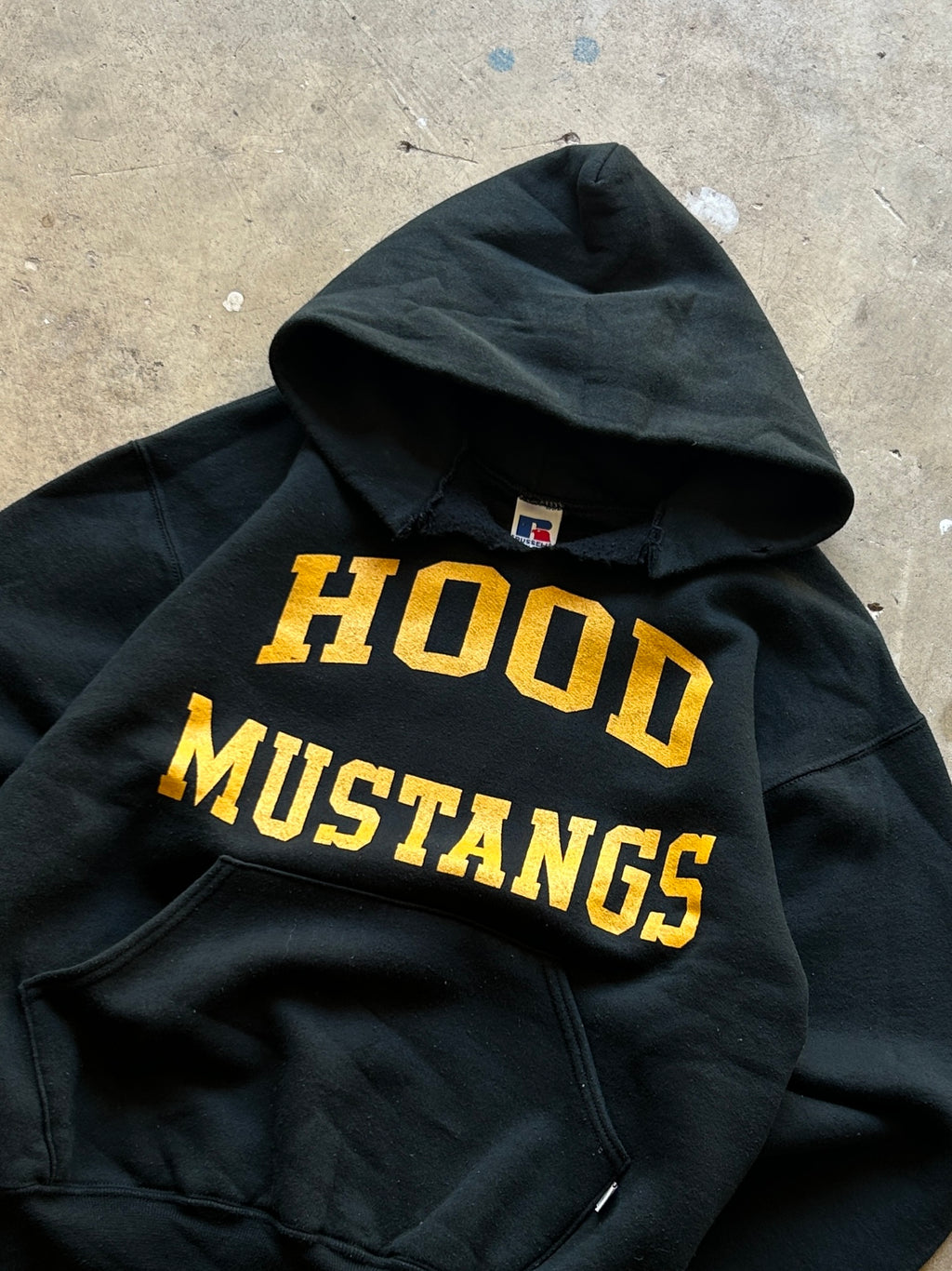 Vintage Russell Mustangs Hoodie - M