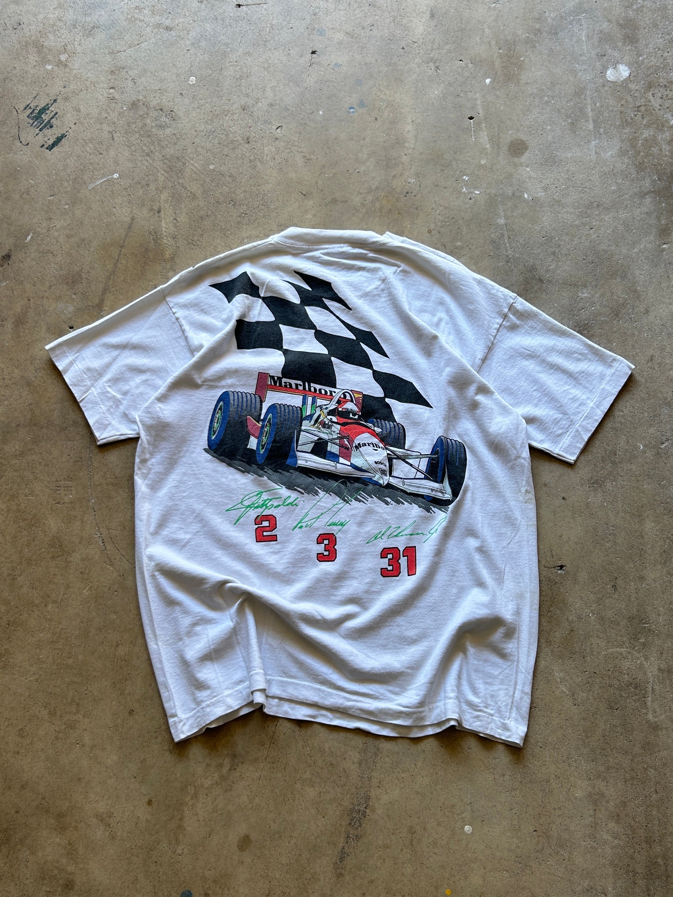 Vintage Marlboro Racing Tee - XL