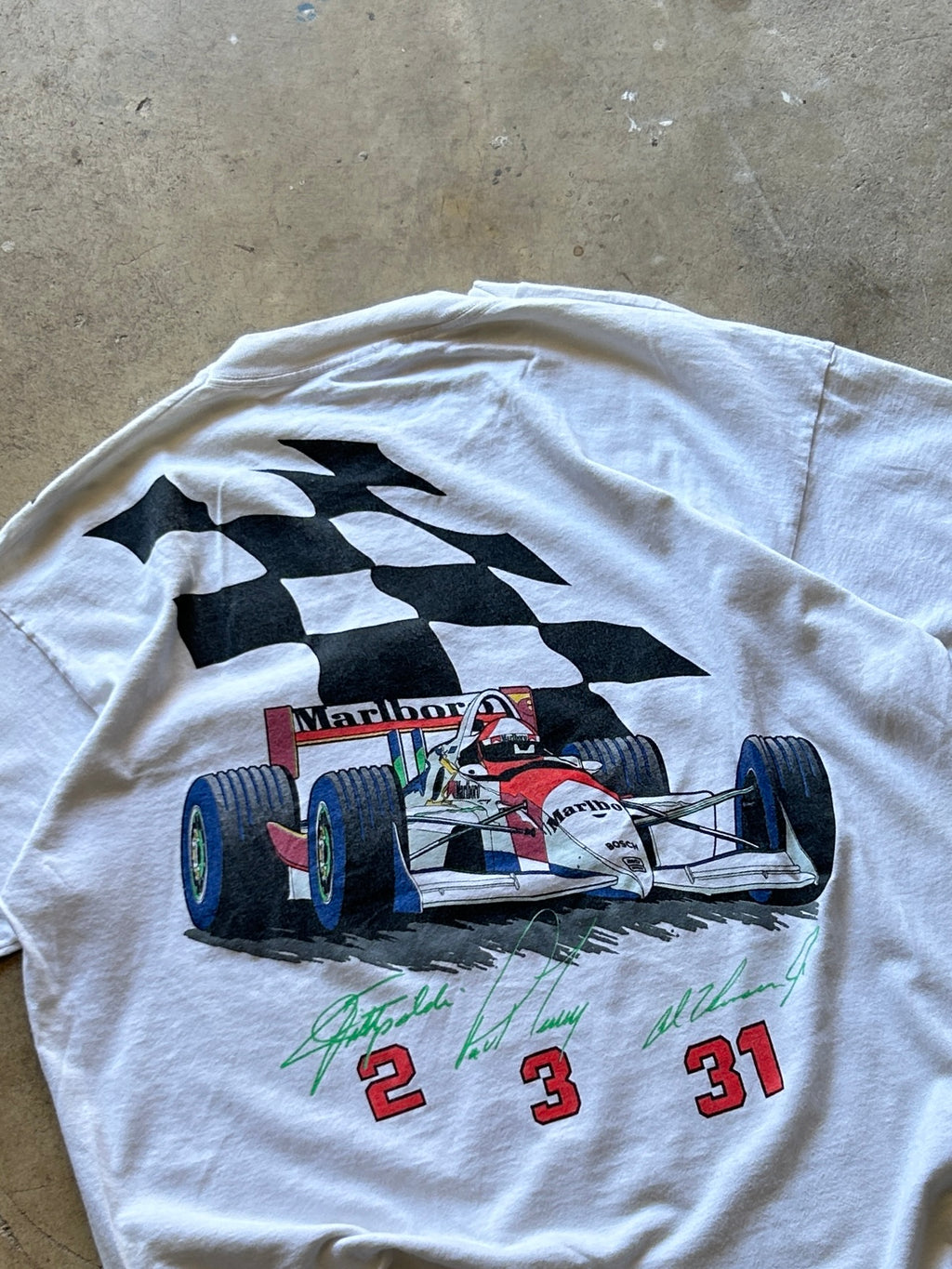 Vintage Marlboro Racing Tee - XL