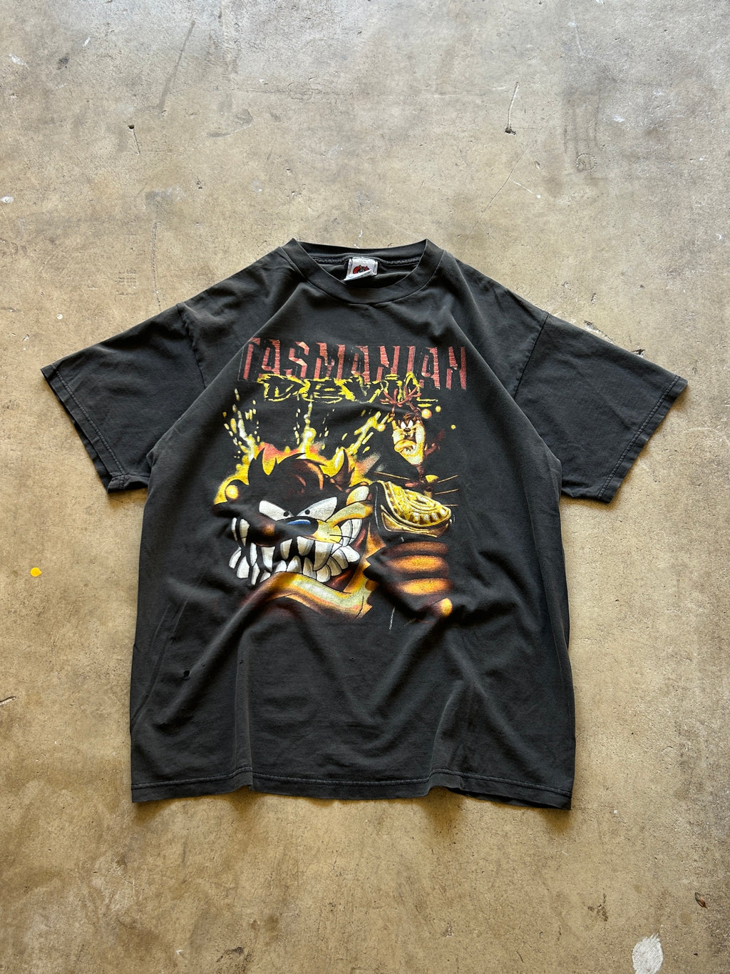 Vintage Tasmanian Devil Graphic Tee - XL