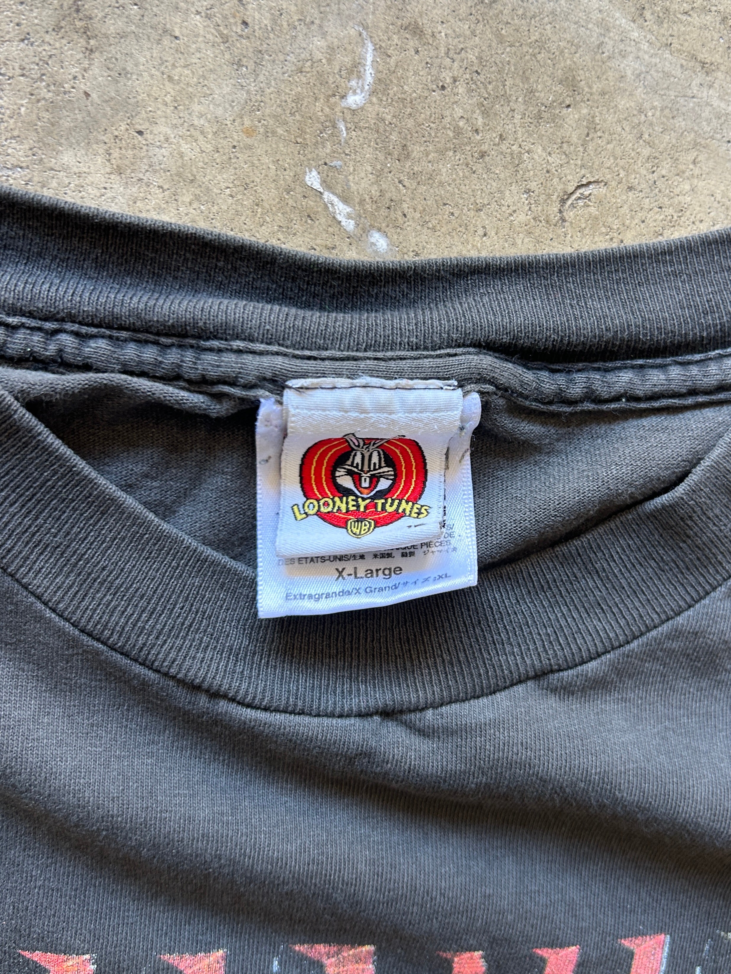 Vintage Tasmanian Devil Graphic Tee - XL