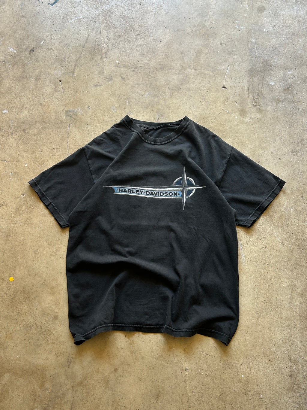 Vintage Tri-County Harley Davidson Tee - L