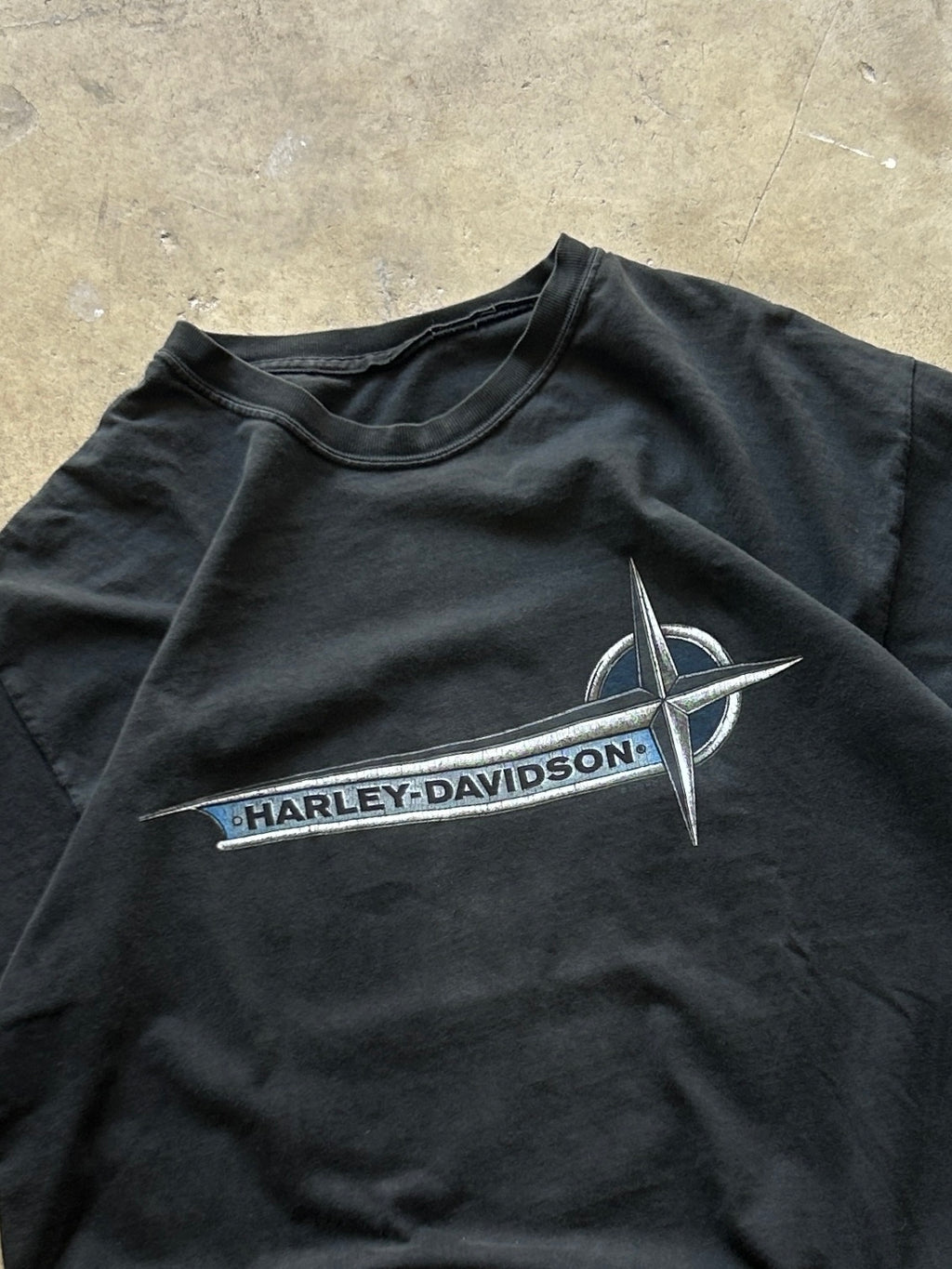 Vintage Tri-County Harley Davidson Tee - L