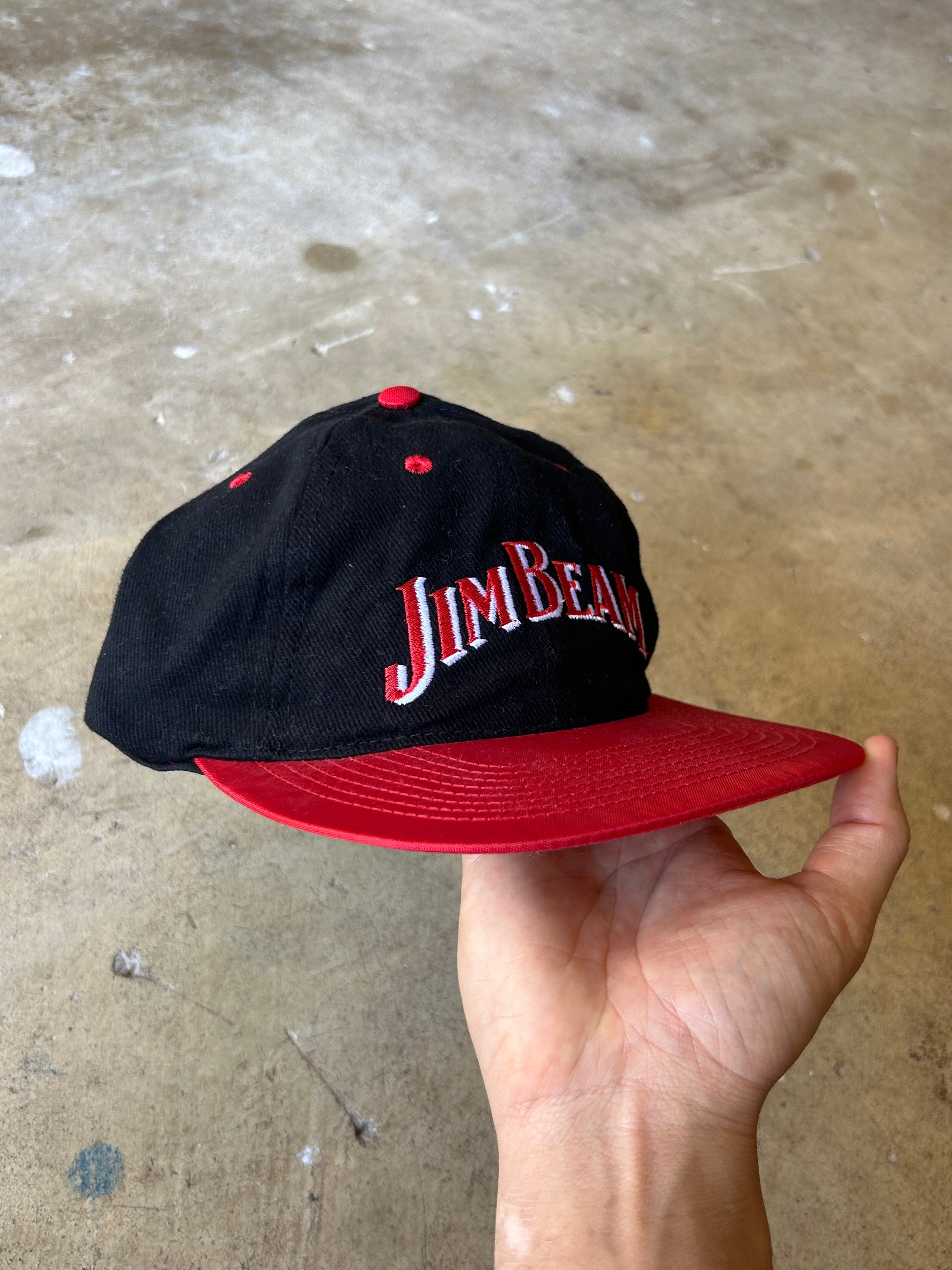 Vintage Jim Beam Snapback Hat