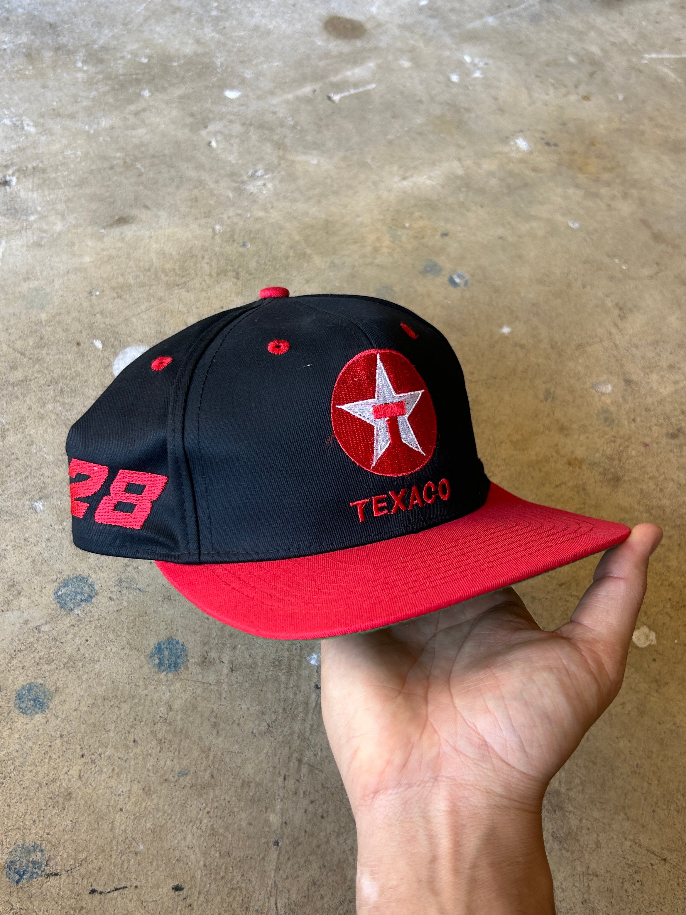 Vintage Texaco Racing Snapback Hat