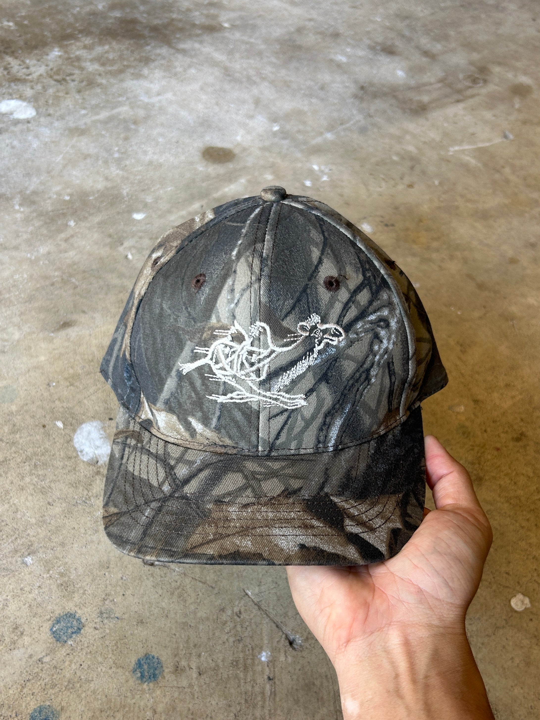 Vintage Camel Camo Snapback Hat