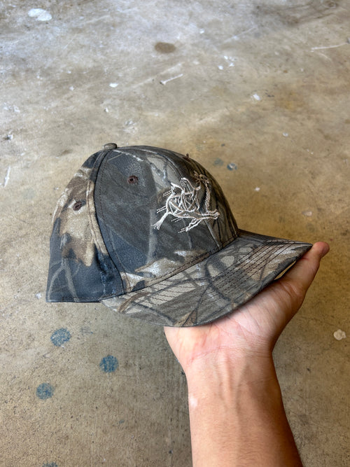 Vintage Camel Camo Snapback Hat